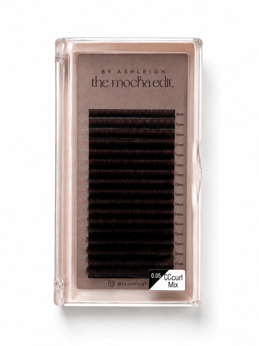 0.05 Dark Brown Russian Volume Eyelash Trays - THE MOCHA EDIT